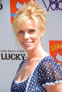 Cheryl Hines at the Kidstock Music and Art Festival.