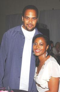 Victor Williams and Nichelle Hines at the AMP Awards.
