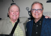 Conrad Bachmann and John Shaffner at the Academy of Television Arts & Science's Performers Peer Group Emmy reception.