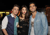 Colton Haynes, Nina Dobrev and Tyler Hoechlin at the Entertainment Weekly's 5th Annual Comic-Con Celebration in California.
