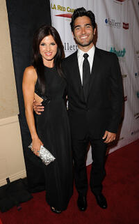Rachel Brooke Smith and Tyler Hoechlin at the 2nd Annual Thirst Project Gala in California.