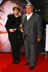 Maresa Hoerbiger and Heinz Hoenig at the premiere of "Romy."
