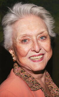 Celeste Holm attends the Opening of "Jumpers" After Party.