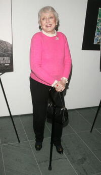 Celeste Holm at the special screening of "Venus".