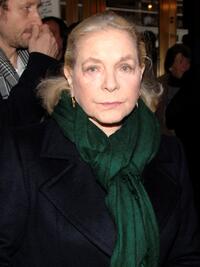 Lauren Bacall at the Robert Altman Memorial.