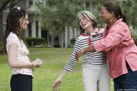 Katie Holmes, Diane Keaton and Queen Latifah in "Mad Money."