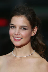 Katie Holmes at the German premiere of "Batman Begins" in Berlin, Germany.