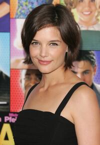 Katie Holmes at the "Hairspray" premiere in New York City.