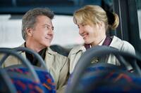 Dustin Hoffman as Harvey Shine and Emma Thompson as Kate Walker in "Last Chance Harvey."