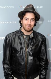 Jake Hoffman at the Cinema Society screening of "The Ghost Writer."
