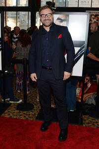 Director Aleksander Bach at the New York premiere of "Hitman: Agent 47."