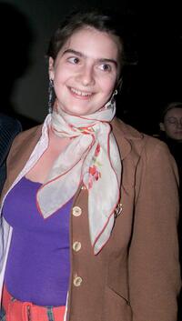 Gaby Hoffmann at the special preview screening of "The Man Who Cried."