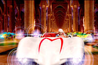 Emile Hirsch as Speed in "Speed Racer."