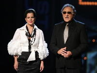Judd Hirsch and Marcia Gay Harden at the 61st Annual Tony Awards.
