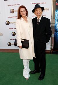 Joanna Cassidy and James Hong at the special screening of "Speed Racer."
