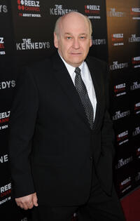 Serge Houde at the world premiere of "The Kennedys" in California.