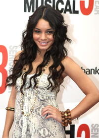 Vanessa Hudgens at the German premiere of "High School Musical 3: Senior Year."