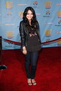 Vanessa Hudgens at the DVD premiere of "High School Musical 2."