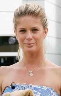 Rachel Hunter at the Sydney Children's Hospital at Westmead ahead of the fundraising evening.