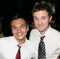 Eddie Hargitay and Sam Huntington at the premiere of "It's A Mall World."
