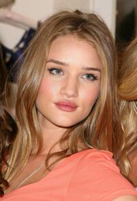 Rosie Huntington-Whiteley at the Victoria's Secret Models Share Shopping Secrets of a Supermodel.