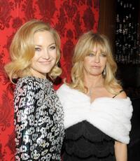 Kate Hudson and Goldie Hawn at the after party of the New York premiere of "Nine."