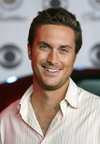 Oliver Hudson at the CBS celebration.