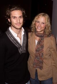 Oliver Hudson and Erin Bartlett at the screening of "The Matthew Shepard Story."