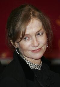 Isabelle Huppert at the 56th Berlinale Film Festival for the premiere of "Comedy of Power".