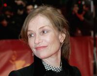 Isabelle Huppert at the 56th Berlinale Film Festival for the premiere of "Comedy of Power".