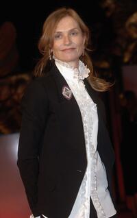 Isabelle Huppert at the 62nd Venice Film Festival premiere of "Gabrielle".