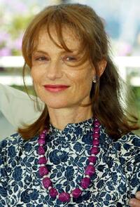 Isabelle Huppert at the 56th International Cannes Film Festival.