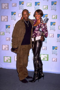 Bobby Brown and Whitney Houston at the 1999 MTV Europe Music Awards in Dublin.