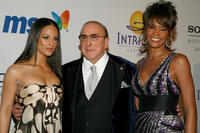 Musician Alicia Keys, Chairman and CEO BMG USA Clive Davis and Whitney Houston at the 2008 Clive Davis Pre-GRAMMY party in California.