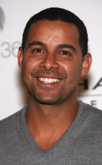Jon Huertas at the launch of XBox 360's "Halo Reach" in California.