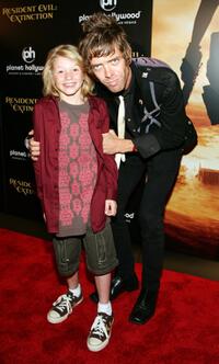 Connor McCoy and Joe Hursley at the premiere of "Resident Evil: Extinction."