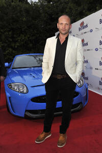 Andrew Howard at the BritWeek Los Angeles Red Carpet Launch party with official vehicle sponsor Jaguar in California.