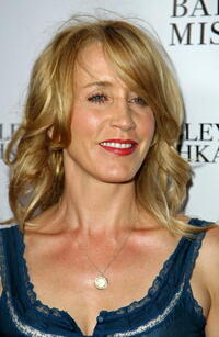Felicity Huffman at the celebration for the new Badgley Mischka marketing campaign.