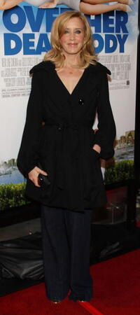 Felicity Huffman at the premiere of "Over Her Dead Body".