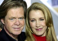 Felicity Huffman and Husband William H. Macy at the red carpet for the premiere of "Wild Hogs".