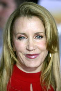 Felicity Huffman at the red carpet for the premiere of "Wild Hogs".