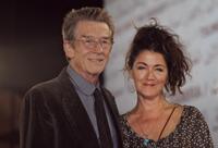 John Hurt and his wife at the Marrakech International film festival.