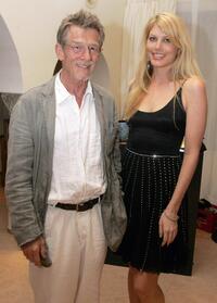 John Hurt and Meredith Ostrom at the Ibiza and Formentera International Film Festival.