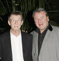 John Hurt and Ray Winstone at the London Australian Film Festival premiere of "The Proposition".