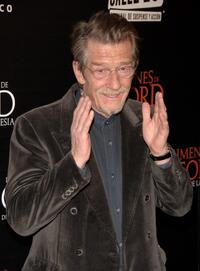 John Hurt at the Madrid premiere of "The Oxford Murders".