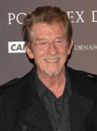 John Hurt at the Madrid photocall of "The Oxford Murders".