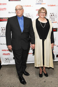 Screenwriter Paul Schrader and Mary Beth Hurt at the 55th Annual Drama Desk Awards in New York.
