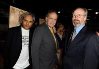 Director Udayan Prasad, producer Arthur Cohn and William Hurt at the California premiere of "The Yellow Handkerchief."
