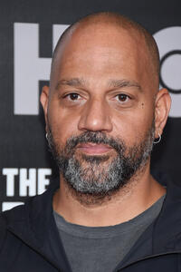 Allen Hughes at "The Defiant Ones" premiere in New York City.