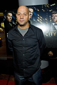 Director Allen Hughes at the Chicago premiere of "Broken City."